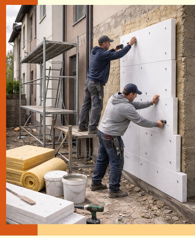 Утепление таунхауса с гарантией комфорта в Ишиме