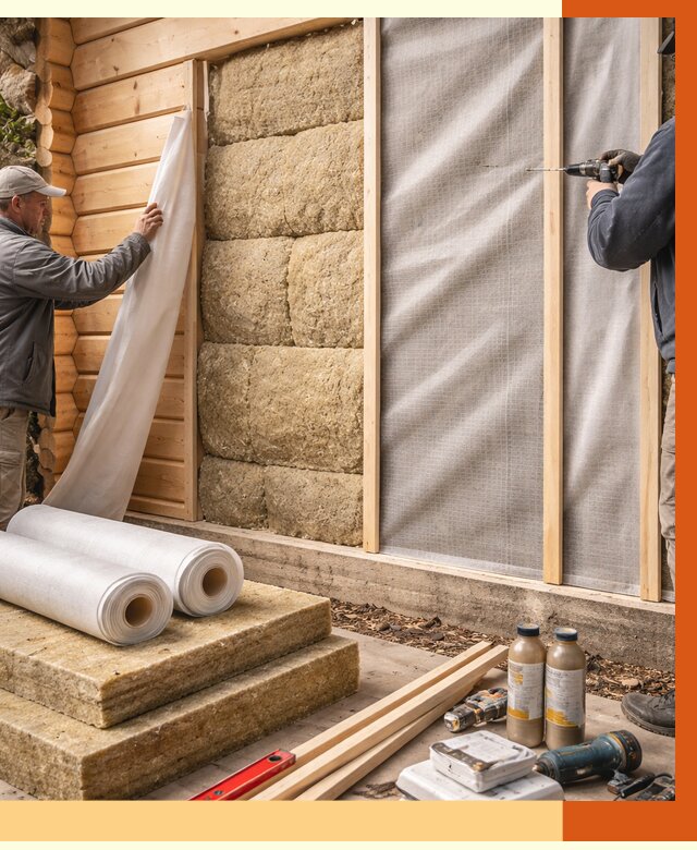 Утепление дома из минибруса в Ишиме от 4677 руб/м2 — заказать профессионально | ТепломастерШм