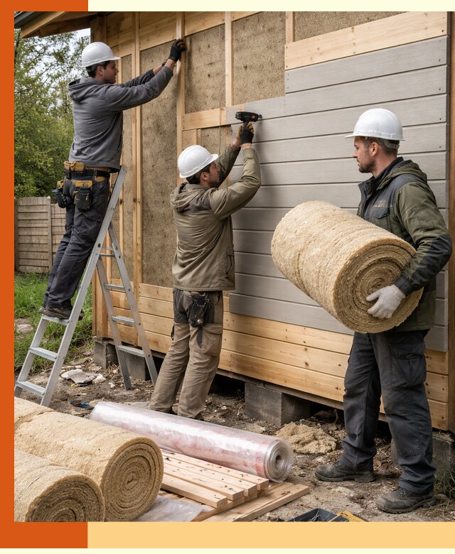 Утепление бани снаружи в Ишиме профессионально и надежно