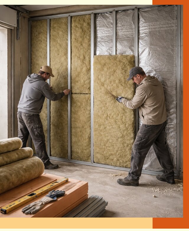 Утепление гаража изнутри в Ишиме от 7795 руб/м2 — работы и цена | ТепломастерШм