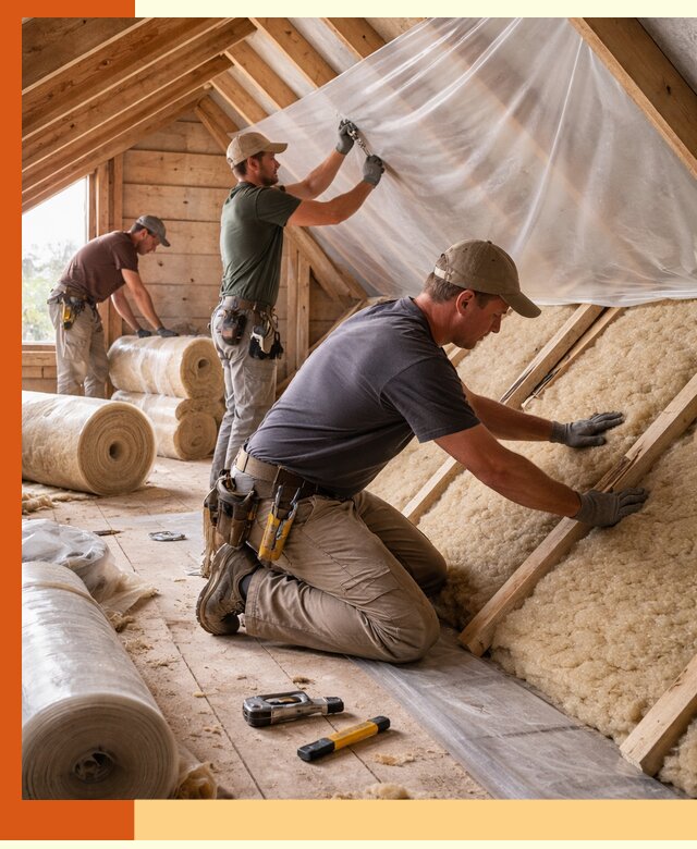 Утепление крыши изнутри в Ишиме: профессионально и надежно