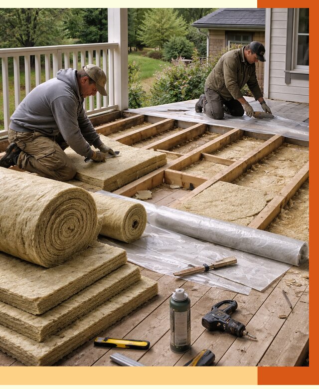 Утепление террасы в Ишиме от 4365 руб./м2 — утеплить террасу под ключ | ТепломастерШм