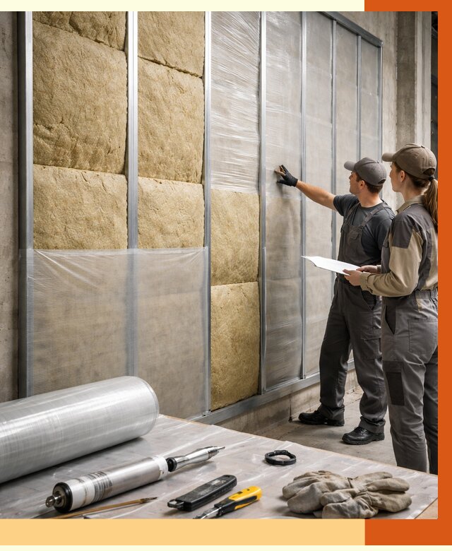 Утепление склада химсырья в Ишиме от 4677 руб. под ключ | ТепломастерШм