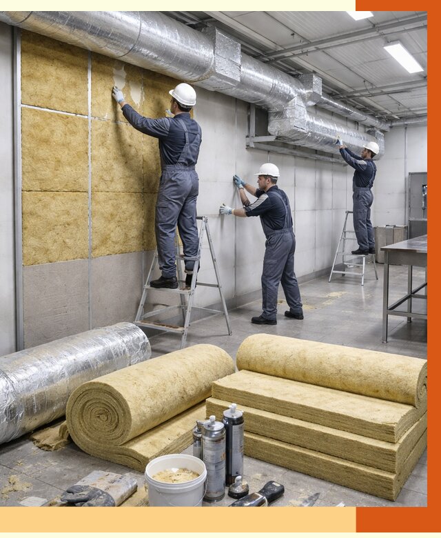 Утепление пищевого цеха в Ишиме от 12991 руб./м² — комплексно под ключ | ТепломастерШм