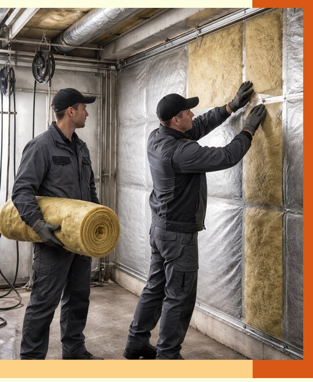 Утепление автомойки в Ишиме от 8834 руб./м2 — комплексное утепление под ключ | ТепломастерШм