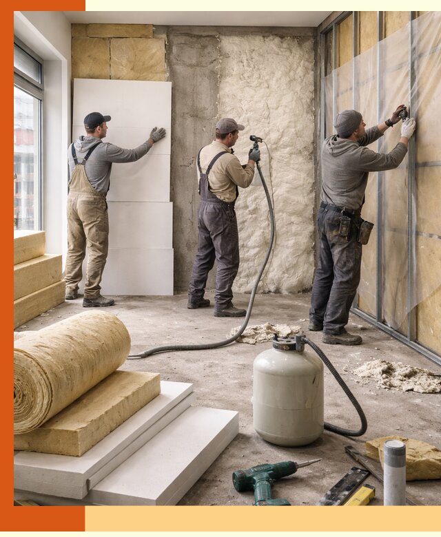 Утепление магазина в Ишиме: комплексные решения по теплоизоляции