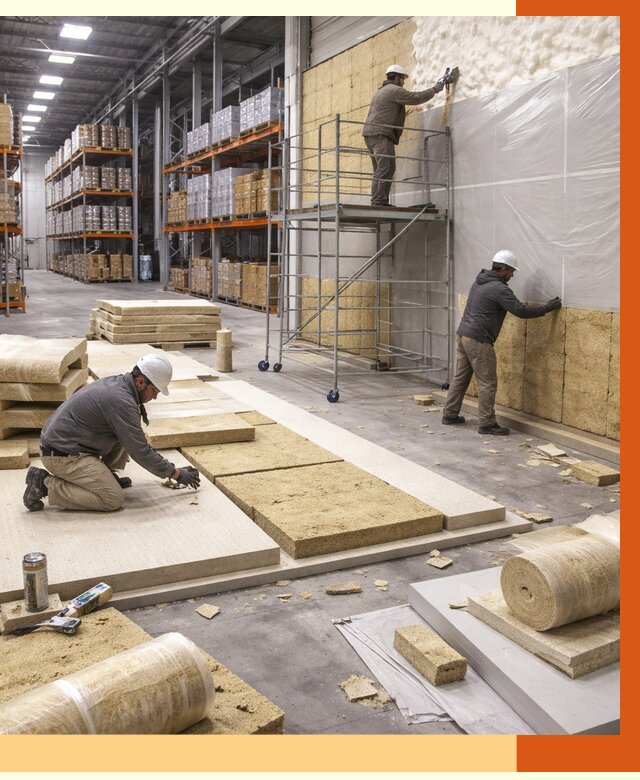 Утепление складского терминала в Ишиме от 7795 руб./м² под ключ | ТепломастерШм