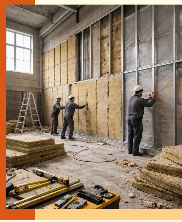 Утепление спортивного зала в Ишиме качественно и недорого