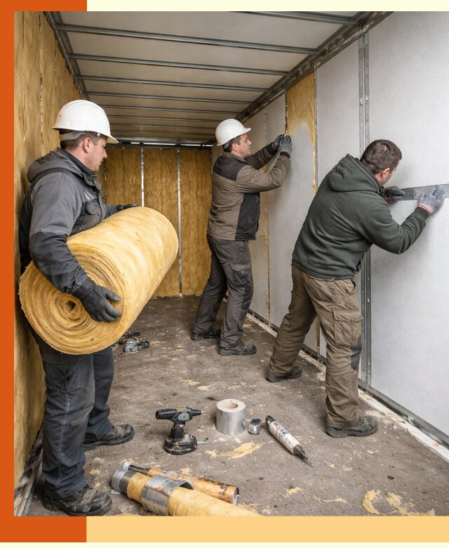 Утепление рефрижераторного контейнера в Ишиме профессионально и надежно