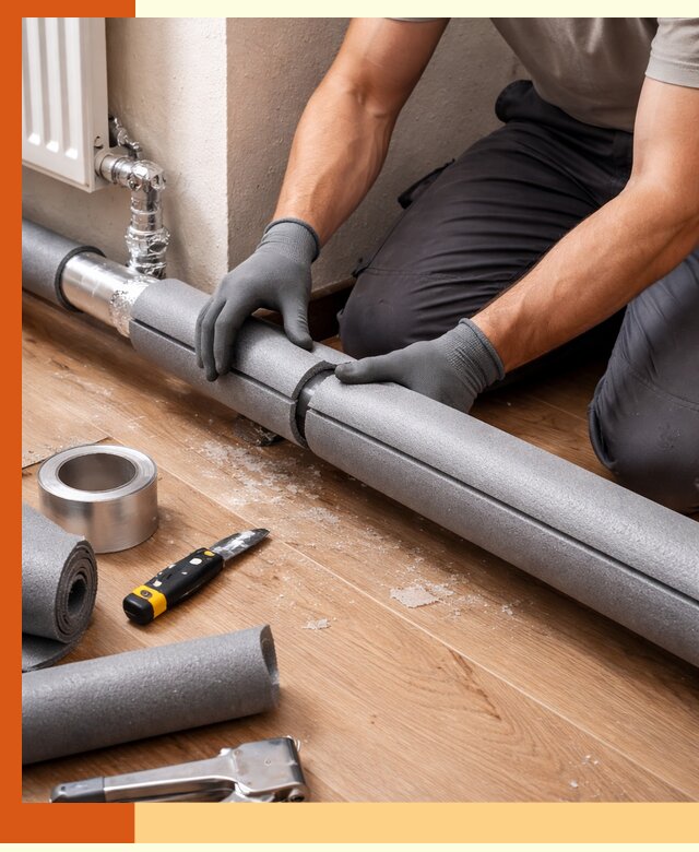 Утепление труб отопления в Ишиме: теплоизоляция и защита сети