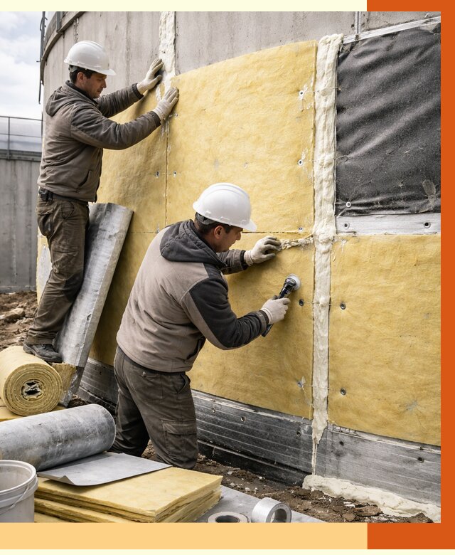 Утепление резервуара в Ишиме от 28581 руб/м2 — монтаж ППУ и комплекс под ключ | ТепломастерШм