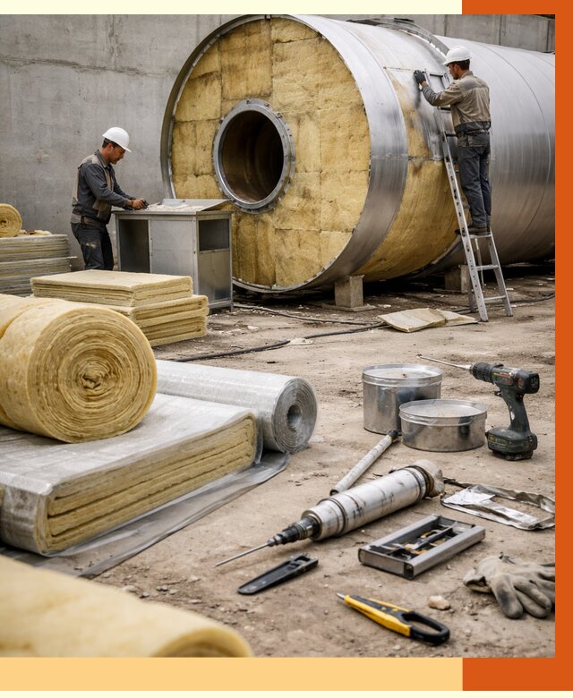 Утепление резервуара с топливом в Ишиме от 28581 руб. под ключ | ТепломастерШм