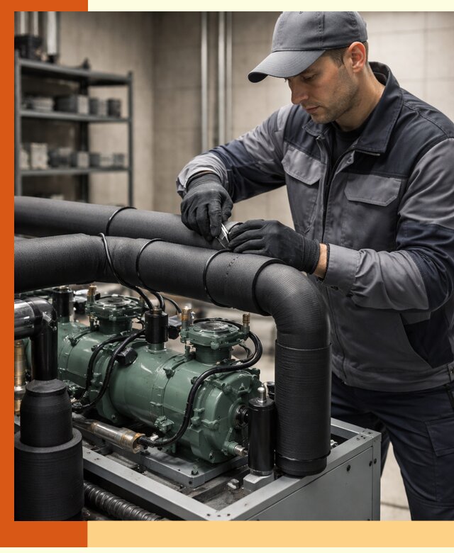 Утепление холодильного агрегата и теплоизоляция в Ишиме