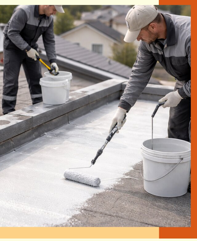 Утепление кровли жидкой теплоизоляцией в Ишиме от 2234 руб./м2 | ТепломастерШм