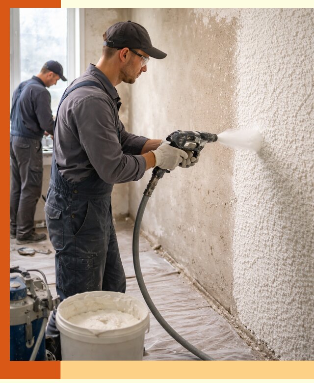 Утепление стен жидкой теплоизоляцией в Ишиме для квартир и домов