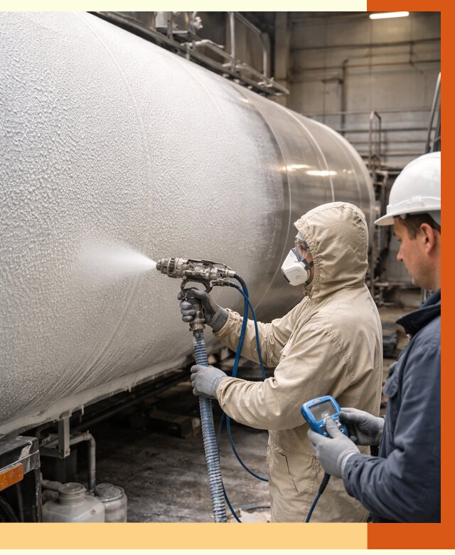 Утепление автоцистерны жидкой теплоизоляцией в Ишиме от 15070 руб. под ключ | ТепломастерШм