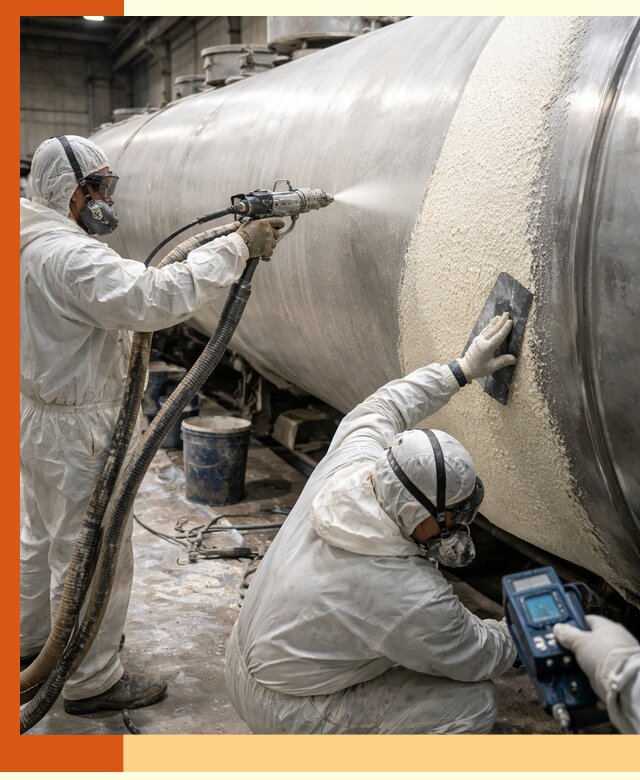 Утепление автоцистерн жидкой теплоизоляцией в Ишиме