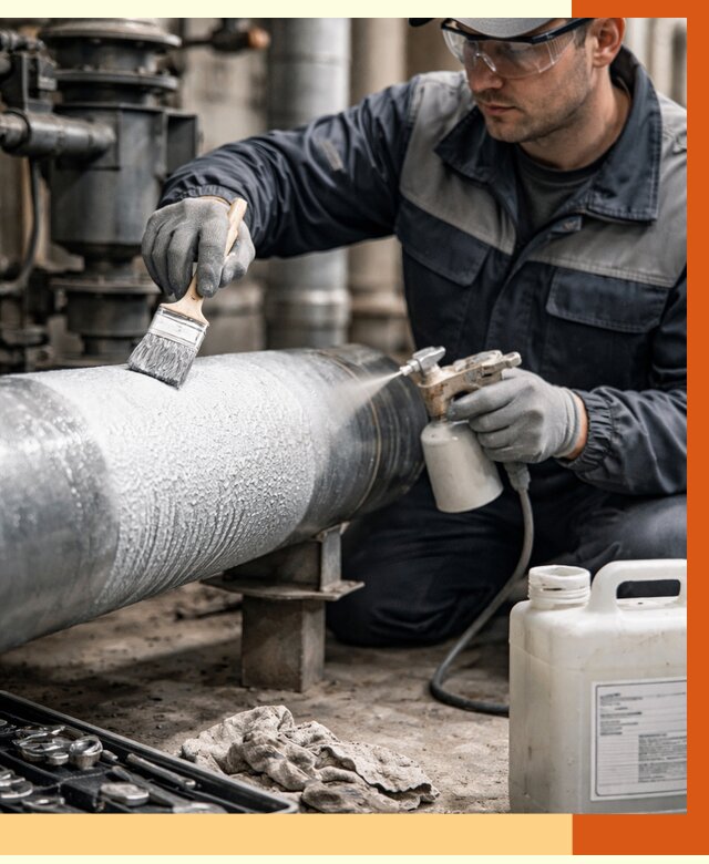 Утепление оборудования жидкой теплоизоляцией в Ишиме от 4677 руб. | ТепломастерШм