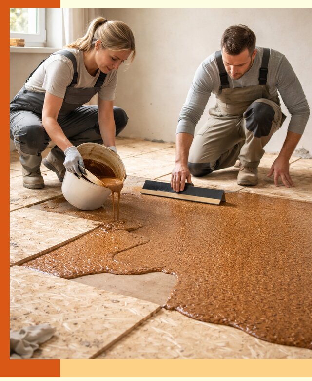 Утепление пола жидкой пробкой в Ишиме для квартир и домов