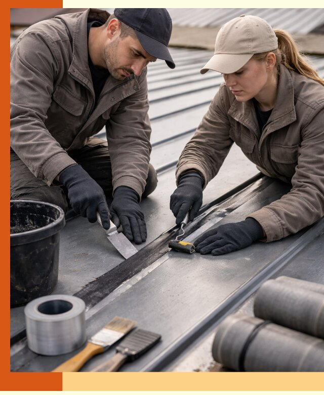 Гидроизоляция фальцевой кровли в Ишиме качественно и надежно