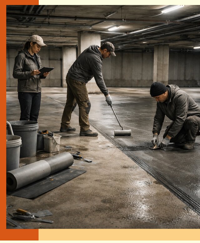 Гидроизоляция паркинга в Ишиме: качественная защита зданий