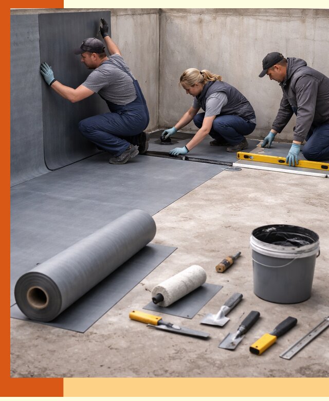 Гидроизоляция бассейна под ключ в Ишиме — надежная защита и герметизация