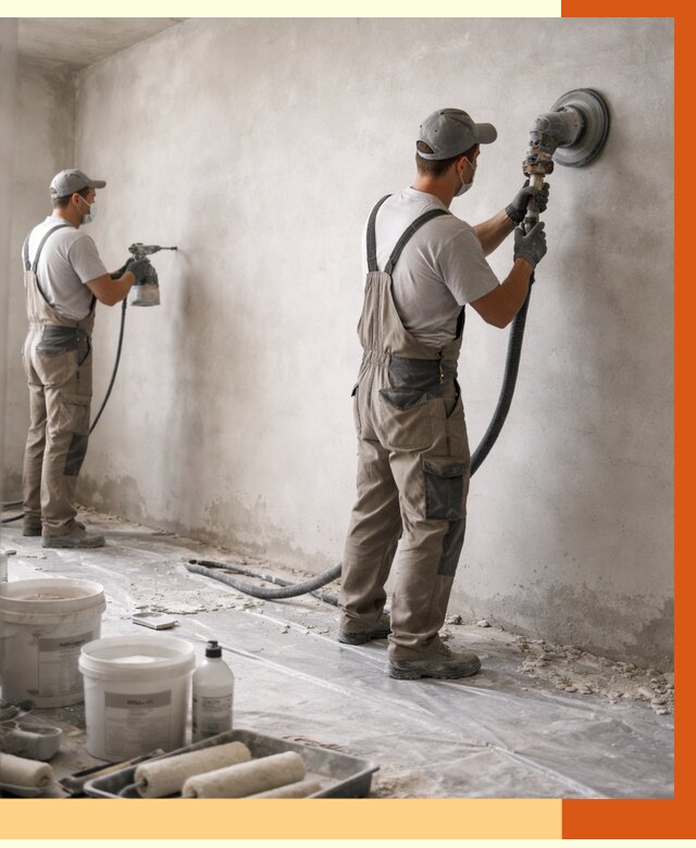 Подготовка поверхности под напыление в Ишиме от 1247 руб. — ТепломастерШм