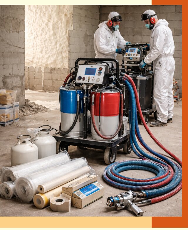 Аренда установки для напыления ППУ в Ишиме от 36376 руб. | ТепломастерШм