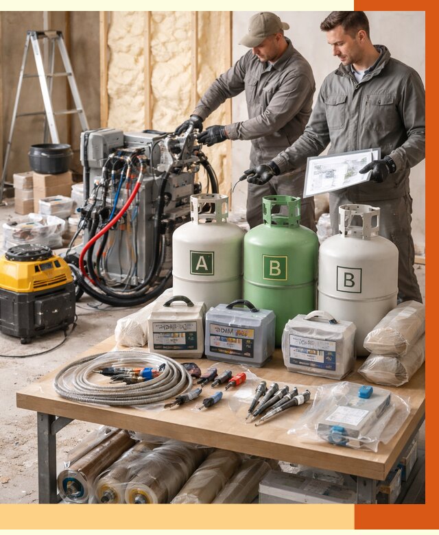 Продажа компонентов ППУ с консультацией в Ишиме от 4365 руб. | ТепломастерШм